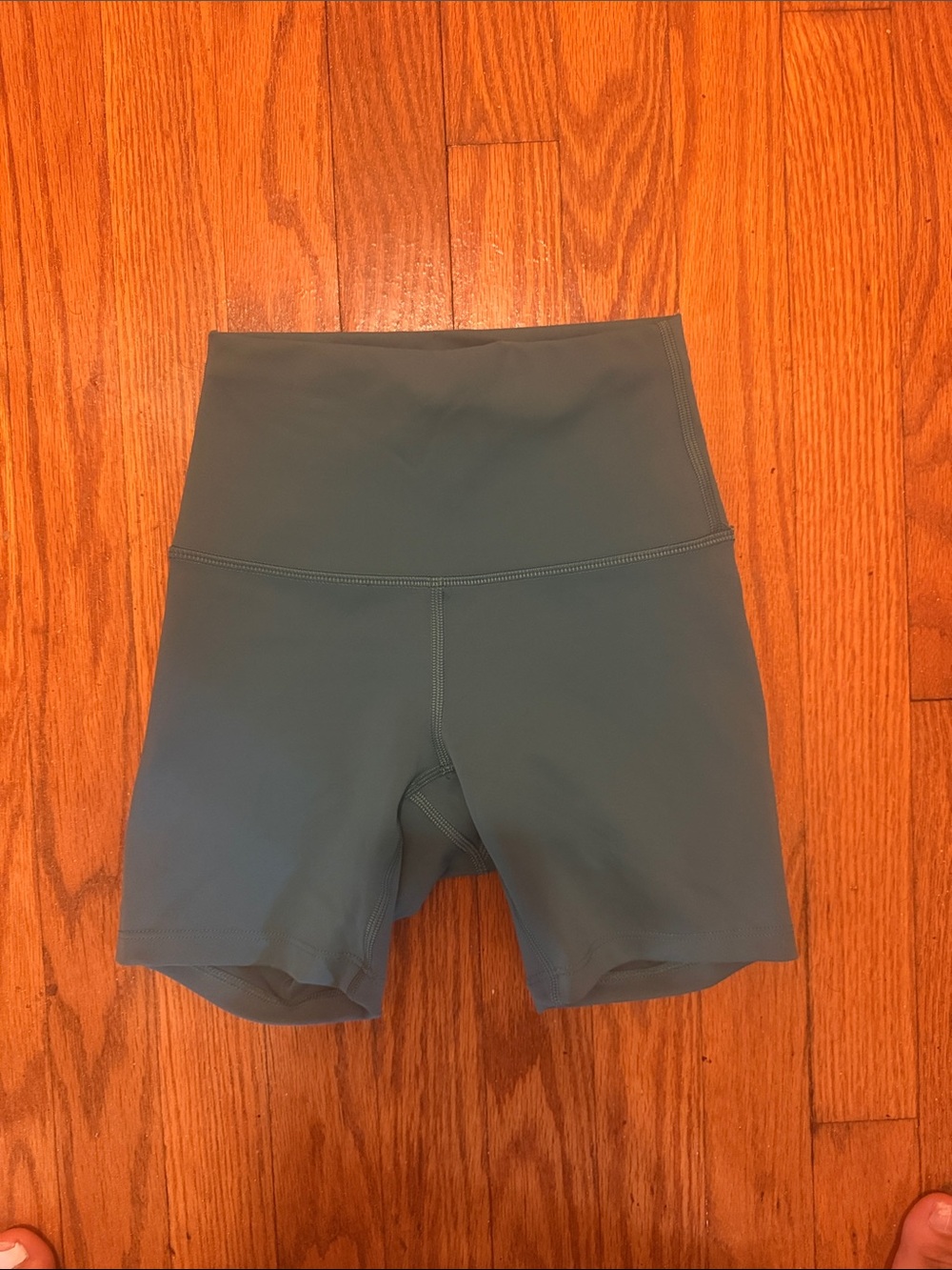 lululemon athletica High-Rise Bike Shorts - Slate Teal